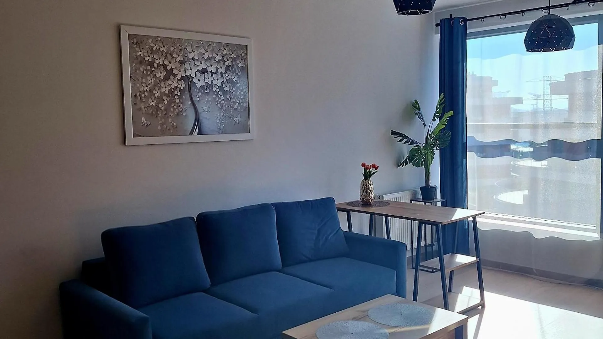 Apartament Blue Wislane Tarasy Krakow Apartment Poland