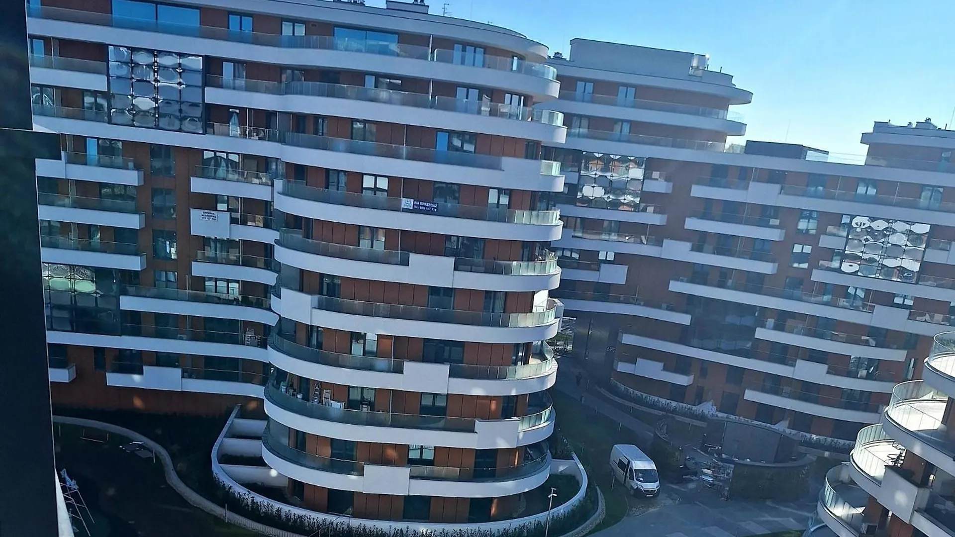 Apartament Blue Wislane Tarasy Krakow Apartment