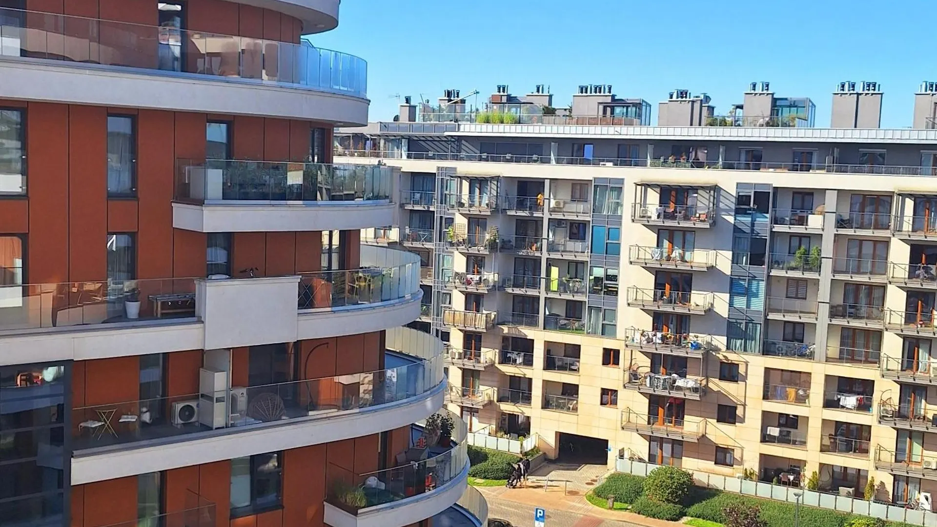 Apartament Blue Wislane Tarasy Krakow Apartment